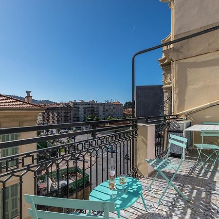 Squared Head-Apartment With Terrace In Nice Bagian luar foto